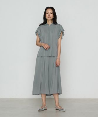 〔　ＴＡＬＬサイズ　〕　【セットアップ対応】シャンブレーカッセン　ブラウス（７６１６ＨＫ１９）