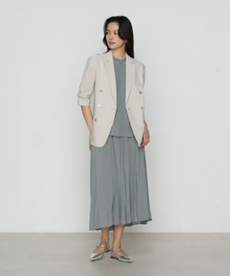 〔　ＴＡＬＬサイズ　〕　【セットアップ対応】シャンブレーカッセン　ブラウス（７６１６ＨＫ１９）