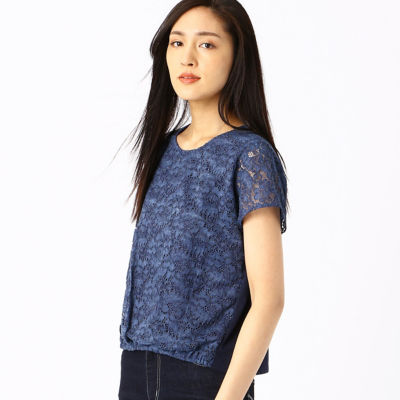 ドルマンスリーブインディゴレースｔシャツ ７６１６ｈｐ０７ 三越伊勢丹オンラインストア 公式