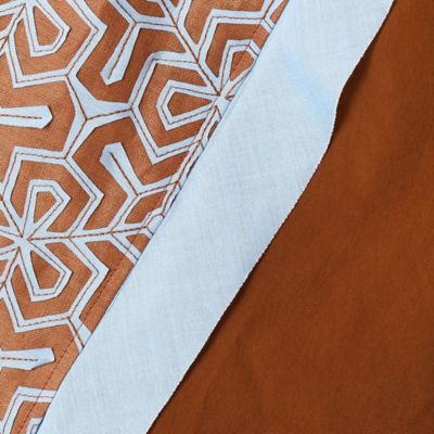 〔ＴＡＬＬサイズ〕刺繍　サイドフリル　ノースリーブブラウス（７６１６ＨＹ１３）