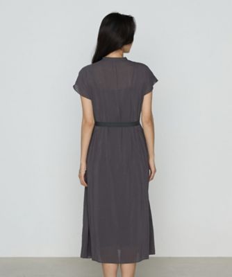 〔　ＴＡＬＬサイズ　〕　シャンブレーカッセン　シャツドレス（７６１６ＯＫ０４）