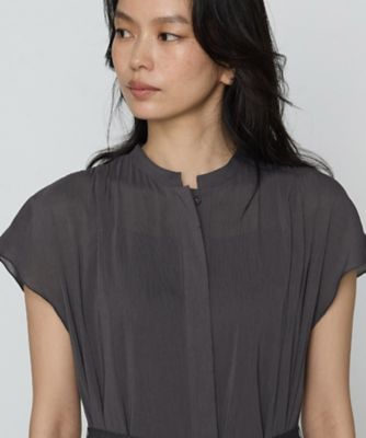 〔　ＴＡＬＬサイズ　〕　シャンブレーカッセン　シャツドレス（７６１６ＯＫ０４）