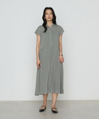〔　ＴＡＬＬサイズ　〕　シャンブレーカッセン　シャツドレス（７６１６ＯＫ０４）