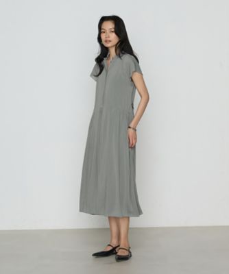 〔　ＴＡＬＬサイズ　〕　シャンブレーカッセン　シャツドレス（７６１６ＯＫ０４）