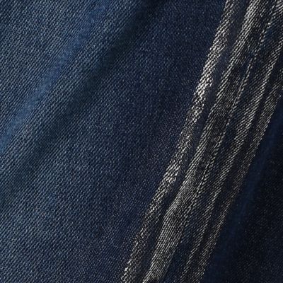 〔ＴＡＬＬサイズ〕ジャージー調デニム　ウエストリブパンツ（７６１７ＰＹ０４）