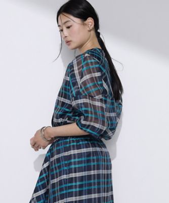 TALLサイズ 〕 【セットアップ対応】シルクシアーチェック