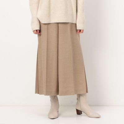 ＜COMME CA TALL (Women/大きいサイズ)＞〔　ＴＡＬＬサイズ　〕　【セットアップ対応】ストライプバランサー　サイドタックパンツ（７６１９ＰＡ０８）