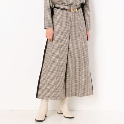 〔ＴＡＬＬサイズ〕【セットアップ対応】千鳥柄バランサー　　サイドプリーツパンツ（７６１９ＰＷ０９）