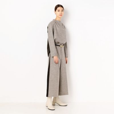 〔ＴＡＬＬサイズ〕【セットアップ対応】千鳥柄バランサー　　サイドプリーツパンツ（７６１９ＰＷ０９）