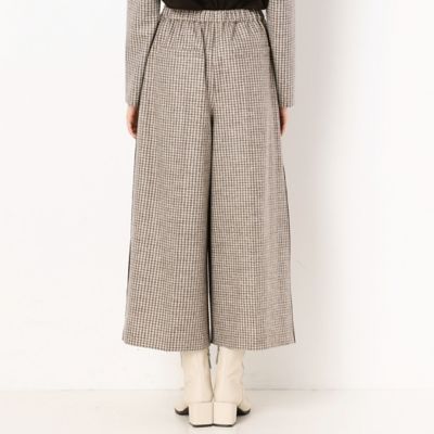〔ＴＡＬＬサイズ〕【セットアップ対応】千鳥柄バランサー　　サイドプリーツパンツ（７６１９ＰＷ０９）
