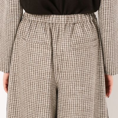 〔ＴＡＬＬサイズ〕【セットアップ対応】千鳥柄バランサー　　サイドプリーツパンツ（７６１９ＰＷ０９）