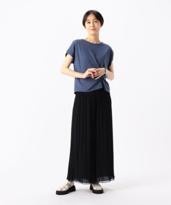 〔　ＴＡＬＬサイズ　〕　【セットアップ対応／リバーシブル】スプリットジョーゼット　シフォンパンツ（７６２０ＰＧ０８）