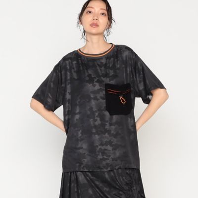 ＜β (Women)＞カモフラージュ　半袖プルオーバー（７７０１ＥＧ１２）