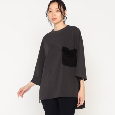 ＜β (Women)＞メッシュポケットＴシャツ（７７０１ＥＧ１３）