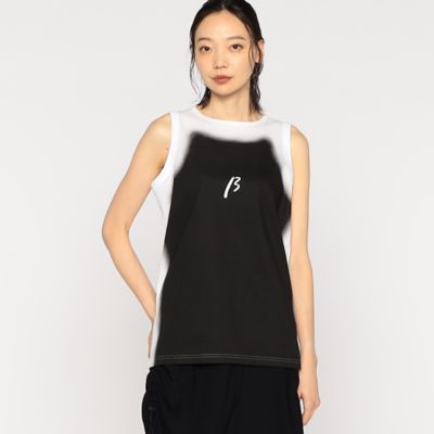 β (Women)/ベータ ぼかしプリント タンクトップ(7701TG06)