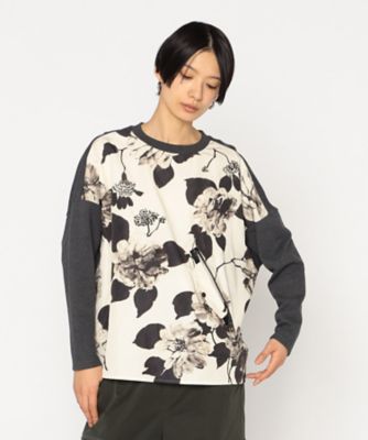 ＜β (Women)＞ヴィンテージフラワープリント　プルオーバー（７７０２ＥＯ０２）