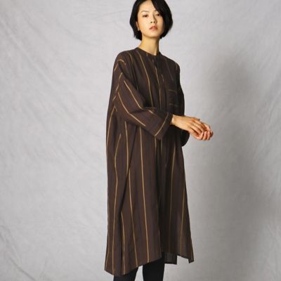 ストライプ　ロングシャツ（７７０２ＨＷ０１）