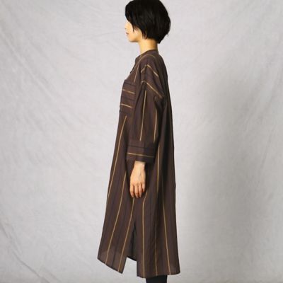 ストライプ　ロングシャツ（７７０２ＨＷ０１）