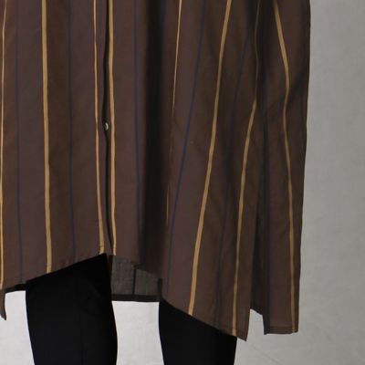ストライプ　ロングシャツ（７７０２ＨＷ０１）