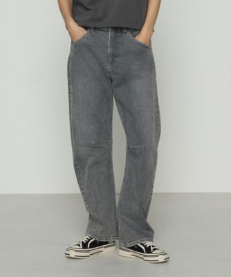 ＜β (Women)＞ストレッチグレー　デニムパンツ（７７０２ＰＭ０４）