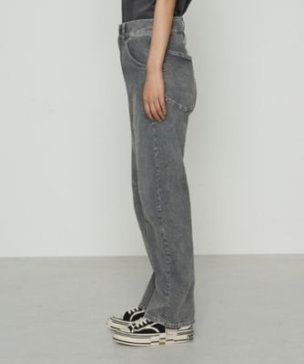 ストレッチグレー デニムパンツ（7702PM04） | β (Women