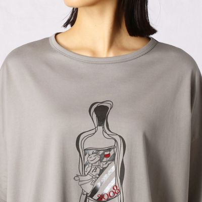 ワインボトル　プリントＴシャツ（７７０２ＴＡ０６）