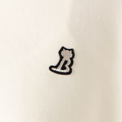 マスタリーハイゲージβロゴねこワッペン付き　ハイネックプルオーバー（７７０２ＴＣ０２）