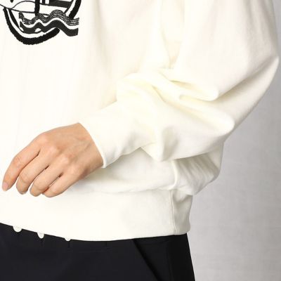 コンパクトベロアヨット刺繍プルオーバー（７７０２ＴＳ０１）