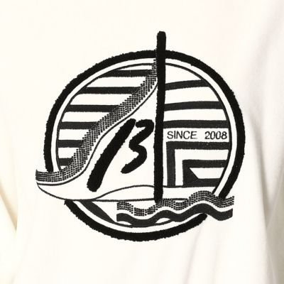 コンパクトベロアヨット刺繍プルオーバー（７７０２ＴＳ０１）