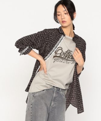 ｃｏｆｆｅｅ　ｂｒｅａｋ　　ロゴプリントＴシャツ（７７０３ＴＩ０２）