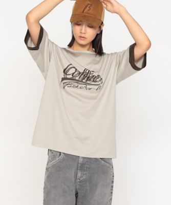 ｃｏｆｆｅｅ　ｂｒｅａｋ　　ロゴプリントＴシャツ（７７０３ＴＩ０２）