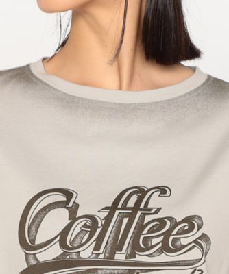 ｃｏｆｆｅｅ　ｂｒｅａｋ　　ロゴプリントＴシャツ（７７０３ＴＩ０２）