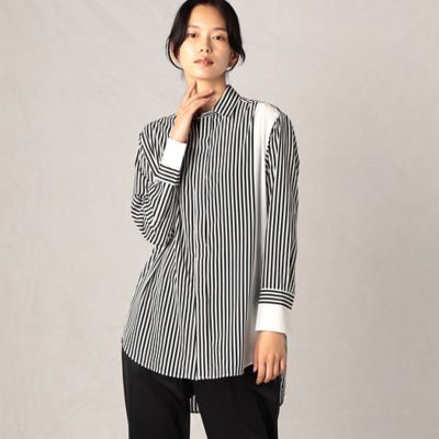＜β (Women)＞デシンストライプ　シャツ（７７０４ＨＥ０６）