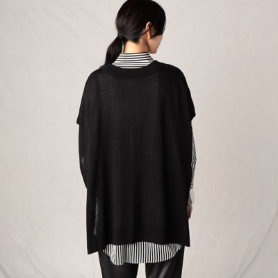 トロンプルイユ ニットベスト（7704IE05） | β (Women)/ベータ