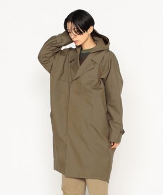 ガンクラブチェック フード付きコート（7704MM01） | β