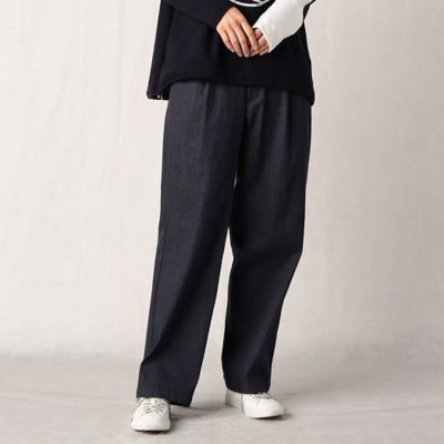 ＜β (Women)＞９　ＯＺ　反応染めデニム　パンツ（７７０４ＰＣ０８）