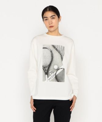 テニスプリント　長袖Ｔシャツ（７７０４ＴＫ０１）