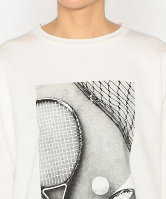 テニスプリント　長袖Ｔシャツ（７７０４ＴＫ０１）