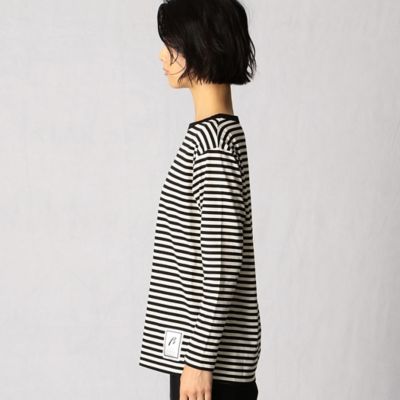 シルケット天竺　ボーダー　Ｔシャツ（７７０４ＴＷ１７）