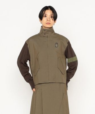 ＜β (Women)＞ガンクラブチェック　袖ニットブルゾン（７７０４ＶＭ０６）