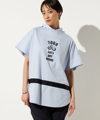 ＜β (Women)＞自転車ロゴプリント　フードプルオーバー（７７０５ＥＯ１４）