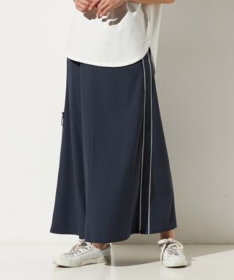 ＜β (Women)＞ライン入り　ロングスカート（７７０５ＦＯ０３）