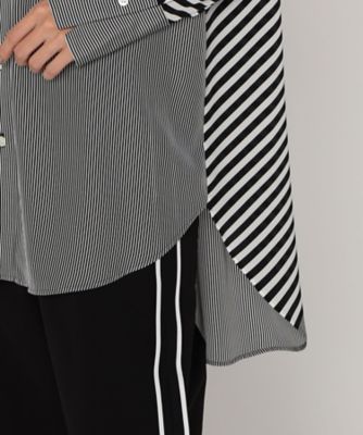 パネルストライプ　シャツ（７７０５ＨＫ０４）