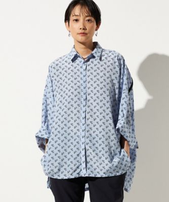 ＜β (Women)＞自転車プリント　シャツ（７７０５ＨＯ０７）