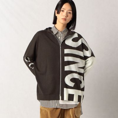 ＜β (Women)＞ビックロゴ　ニットパーカ（７７０５ＩＥ０８）