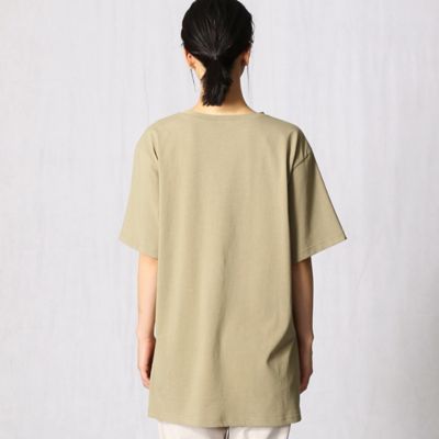 ヴィンテージツイスト天竺ウェーブロゴプリントＴシャツ（７７０５ＴＹ０９）