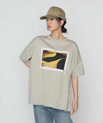 ＜β (Women)＞サハラプリント　Ｔシャツ（７７０６ＴＫ０３）