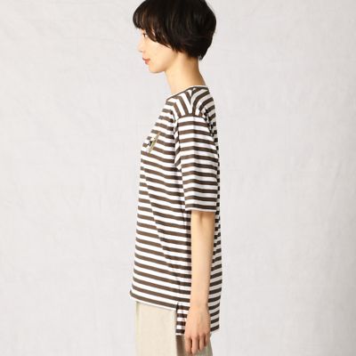 天竺ボーダー　Ｔシャツ（７７０６ＴＴ２０）