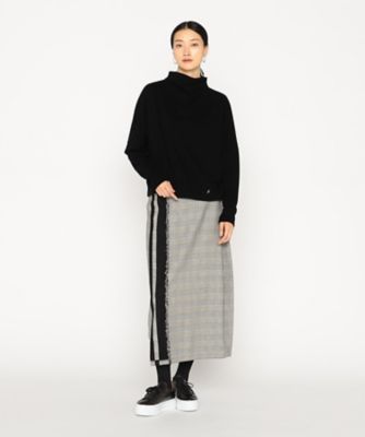 裏起毛グレンチェック スカート（7708FM07） | β (Women