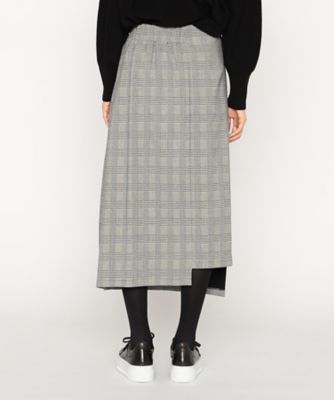 裏起毛グレンチェック スカート（7708FM07） | β (Women